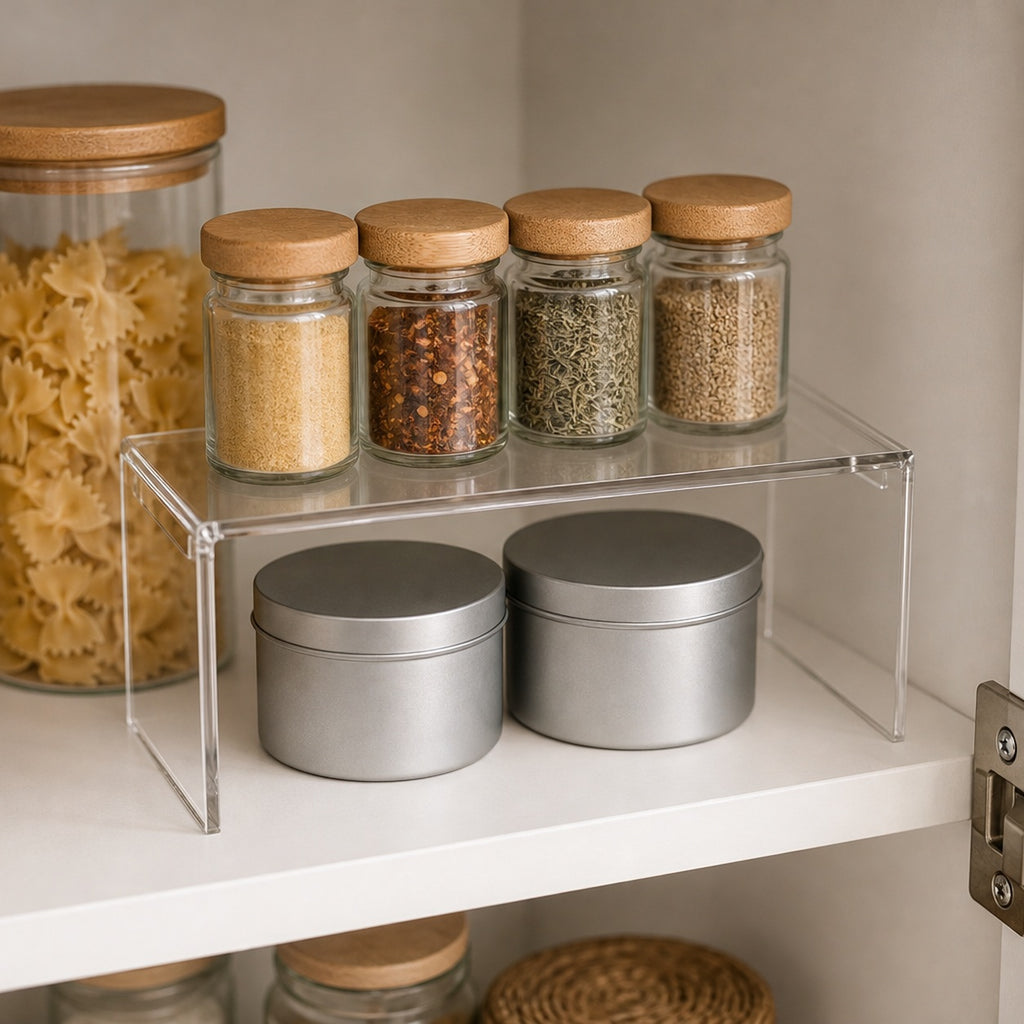 Cozy Haven Clear Acrylic Shelf Riser