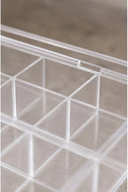 Cozy Haven Clear Tea Bag Organizer Box styled kitchen view 2