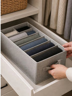 Cozy Haven Foldable Sweater Drawer Organizer organized storage view 3