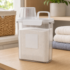 2300 ml labelled laundry detergent dispenser jar