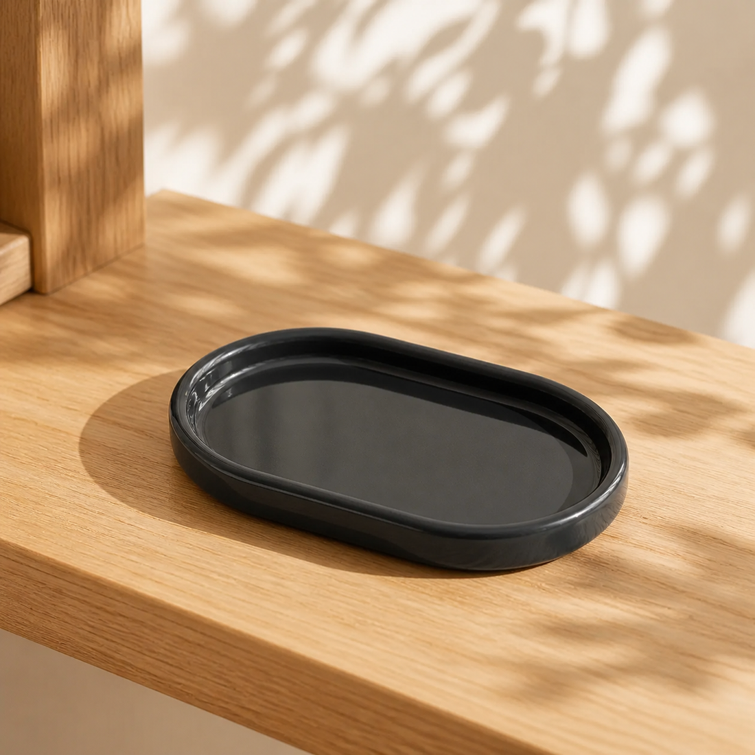 Cozy Haven Mini Oval Ceramic Planter Tray