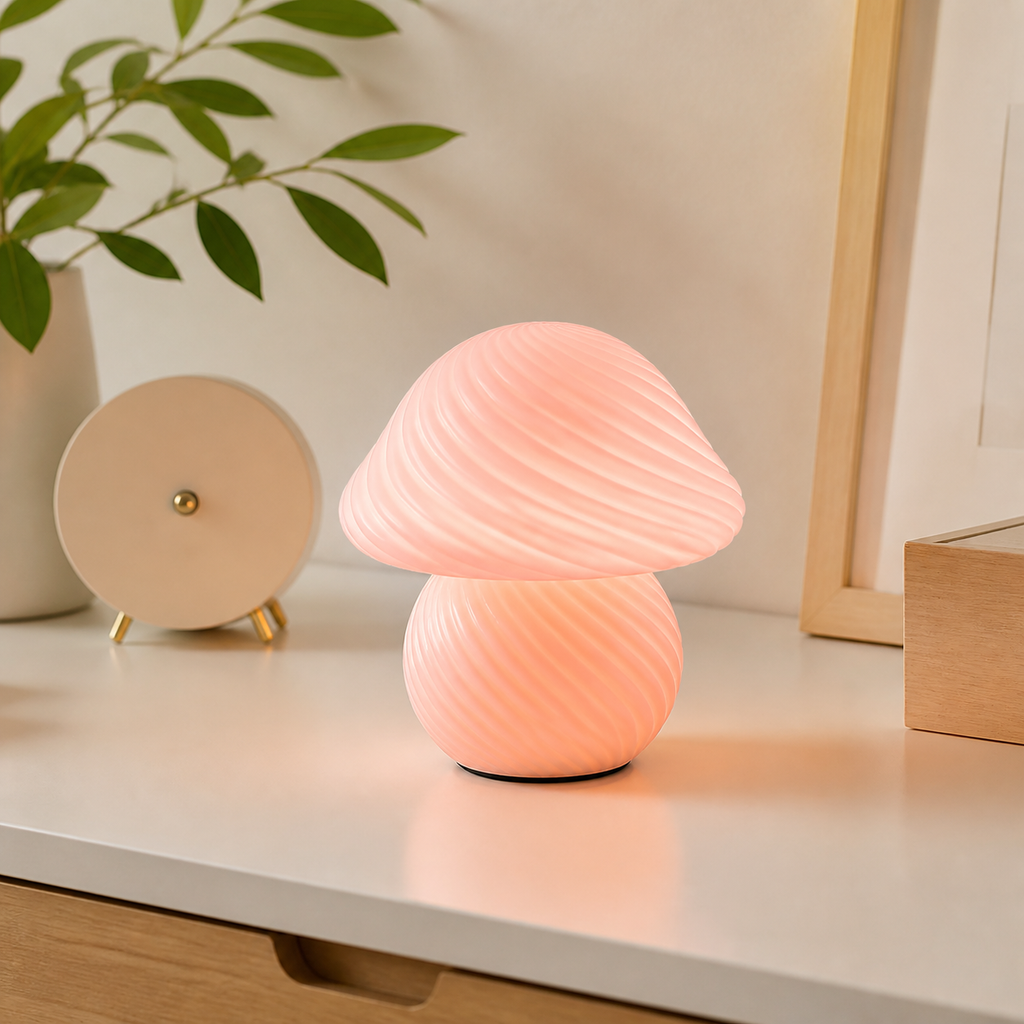 Cozy Haven USB Mushroom Bedside Lamp - product view 5
