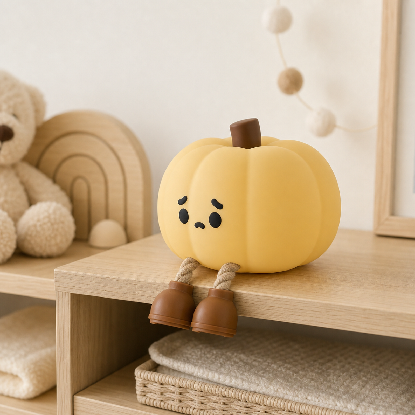 Cozy Haven Nursery Silicone Night Light Collection — angle view