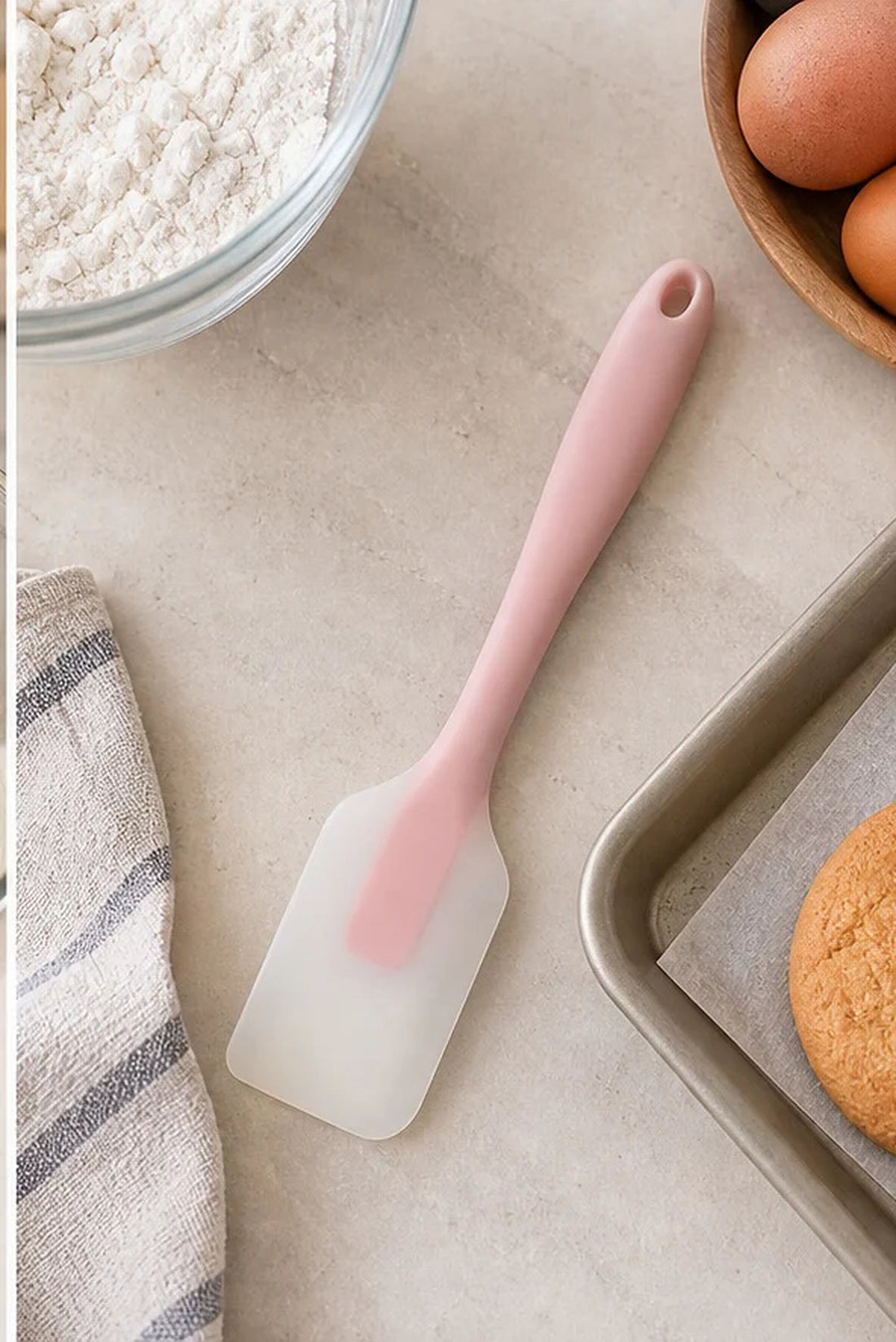 Pastel Silicone Baking Spatula