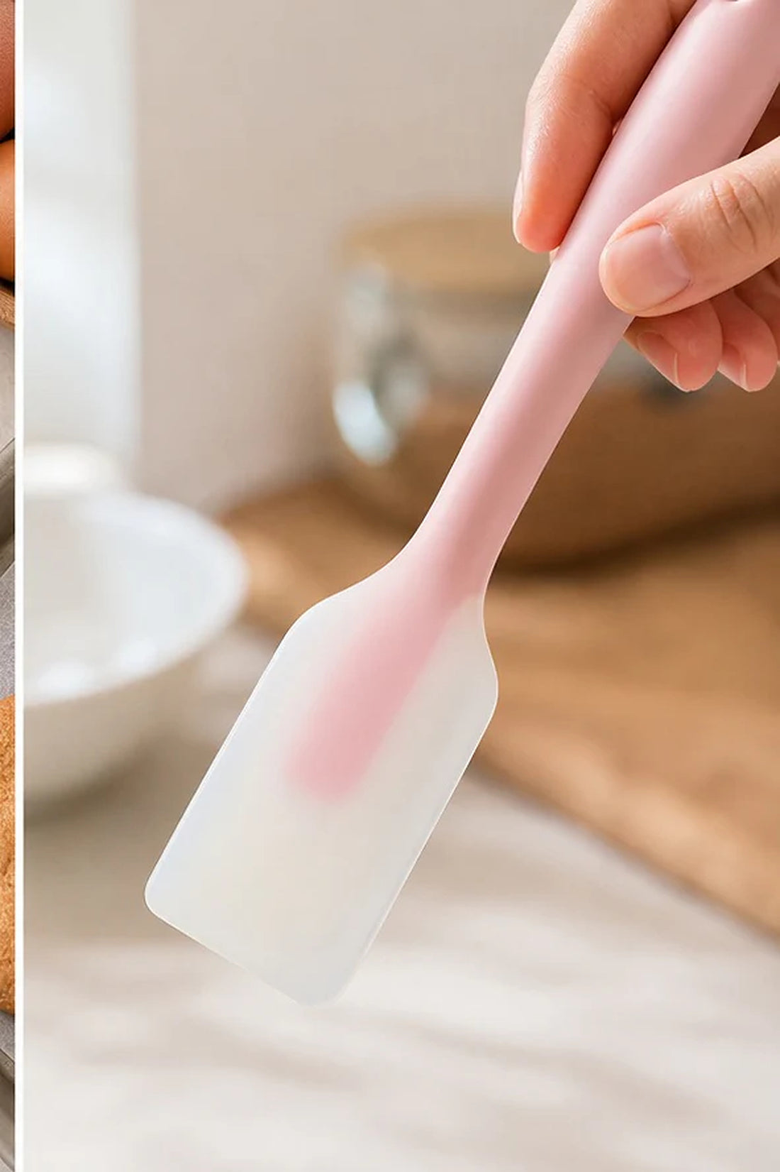 Pastel Silicone Baking Spatula