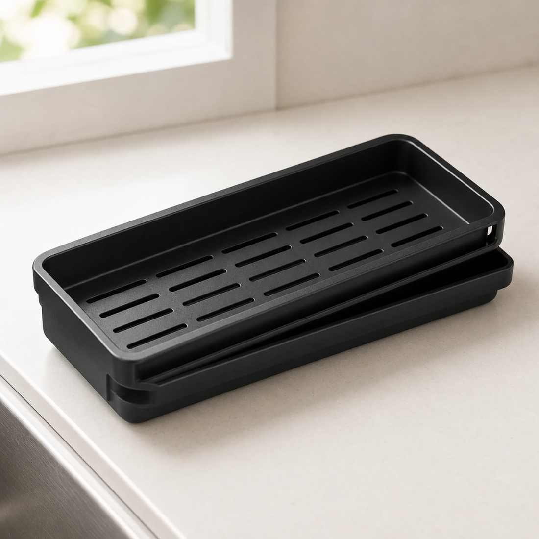 Cozy Haven Rustproof Kitchen Sink Caddy