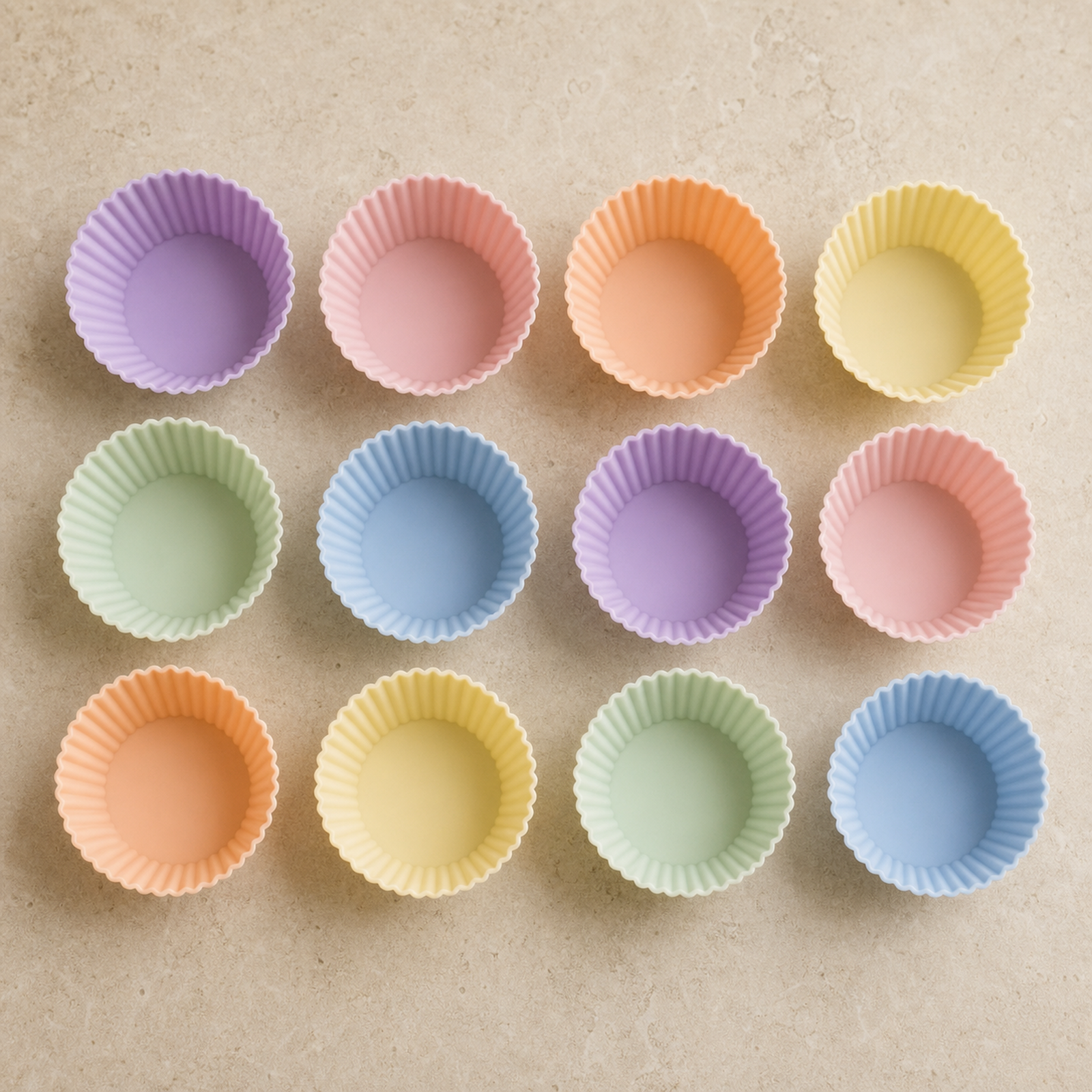 Cozy Haven Silicone Muffin Cups - 12 Piece Set — hero view