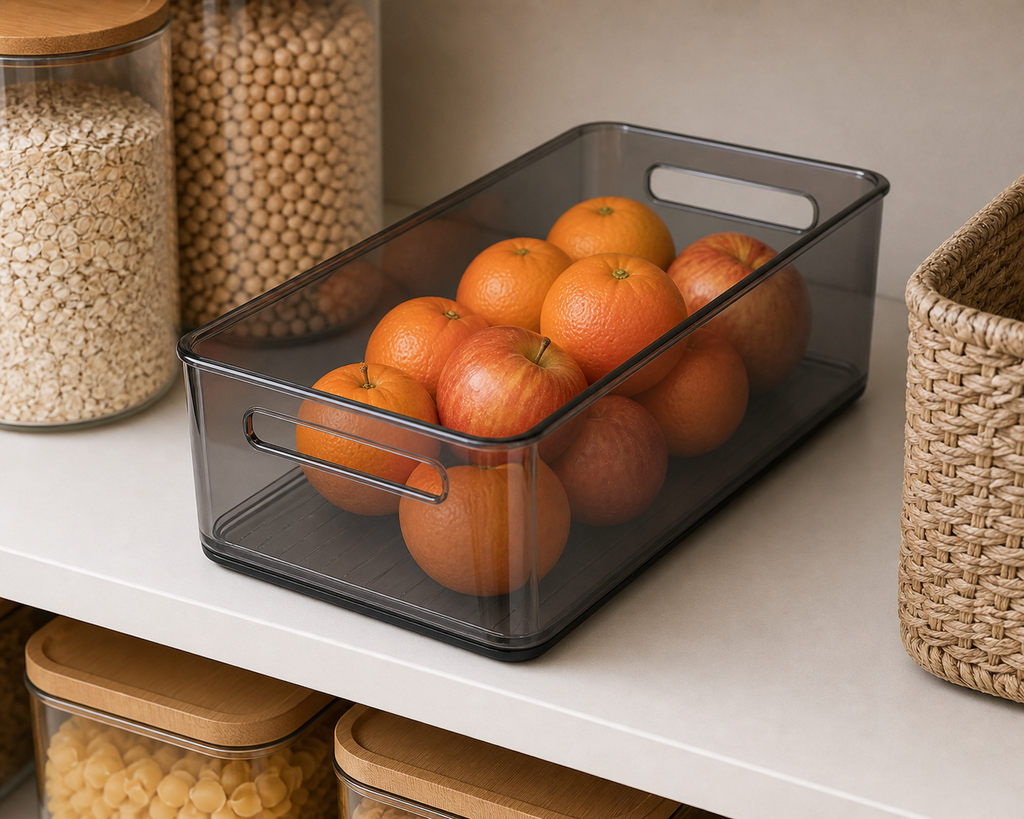 Cozy Haven Clear Stackable Pantry Bin