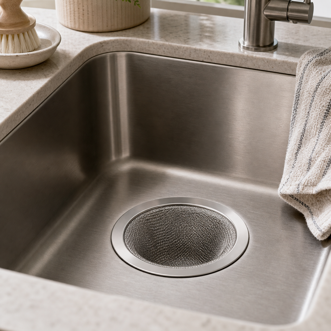 Stainless Steel Sink Drain Strainers