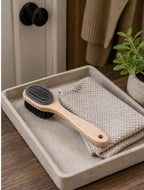 Cozy Haven Suede Shoe Cleaning Brush organized storage view 3