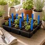Cozy Haven T-Shaped Plant Labels styled home view 9 for Blue / 9.9 x 1.8 cm / 30 Piece Set; Blue / 9.9 x 1.8 cm / 50 Piece Set; Blue / 9.9 x 1.8 cm / 100 Piece Set