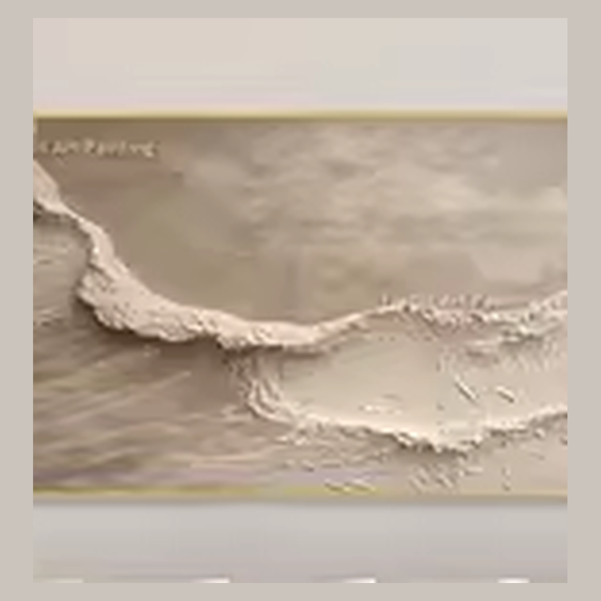 Cozy Haven Textured Coastal Canvas Panel Collection - Design 02
