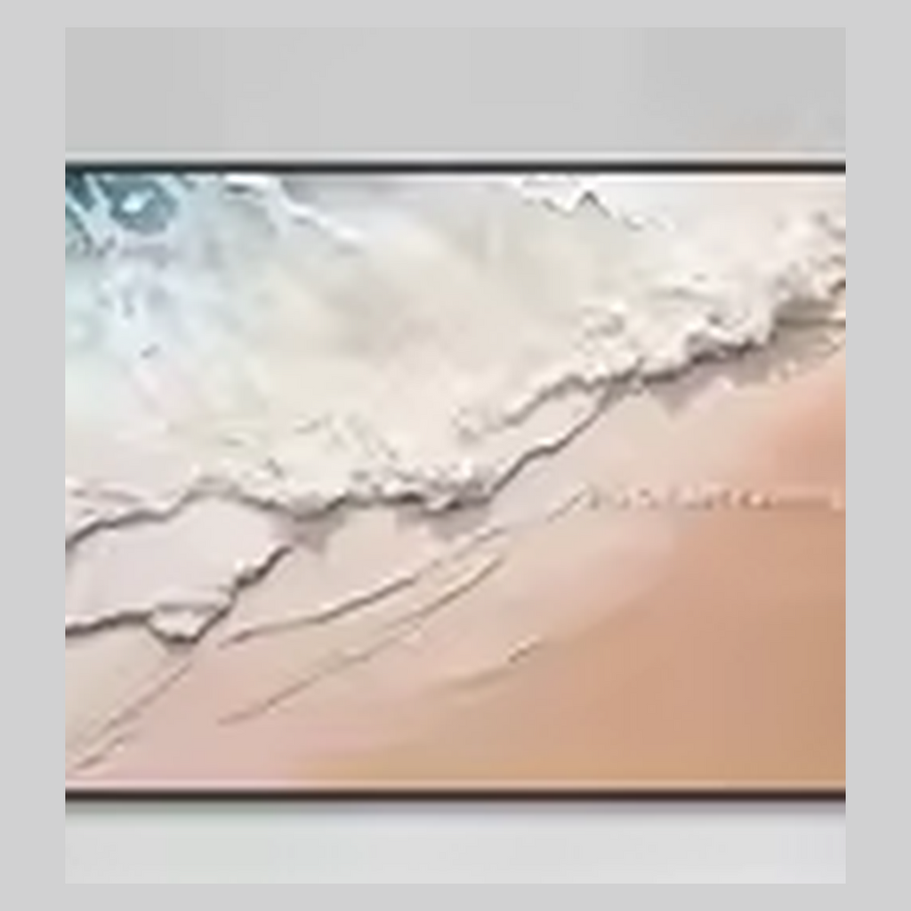 Cozy Haven Textured Coastal Canvas Panel Collection - Design 04