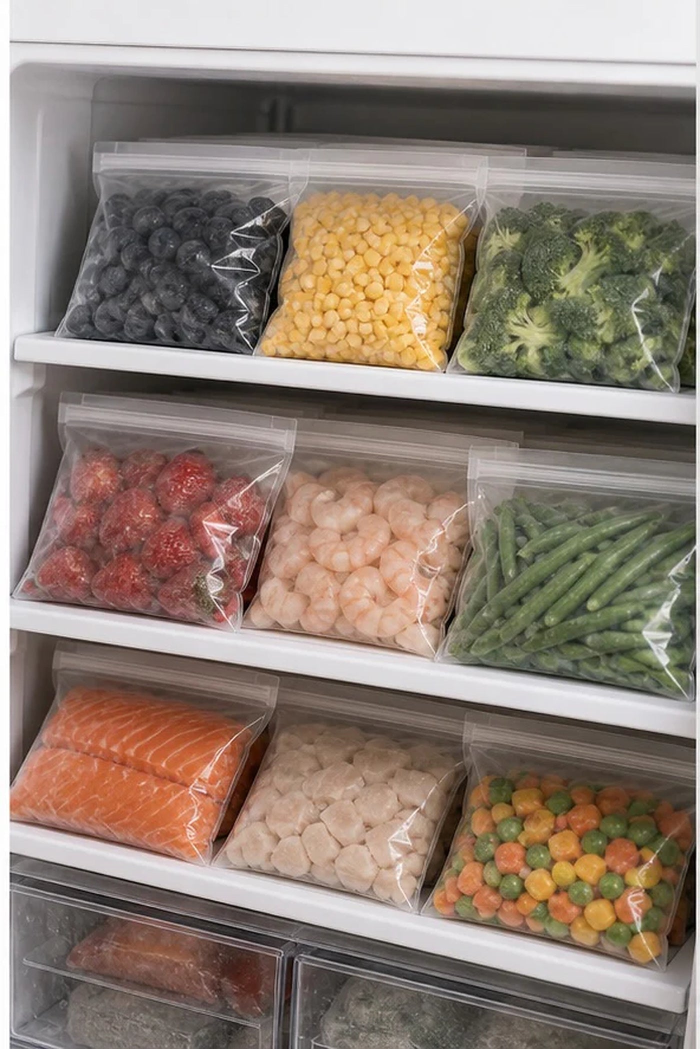 Cozy Haven Vacuum Food Storage Bags - 50 Piece Set lifestyle image 3