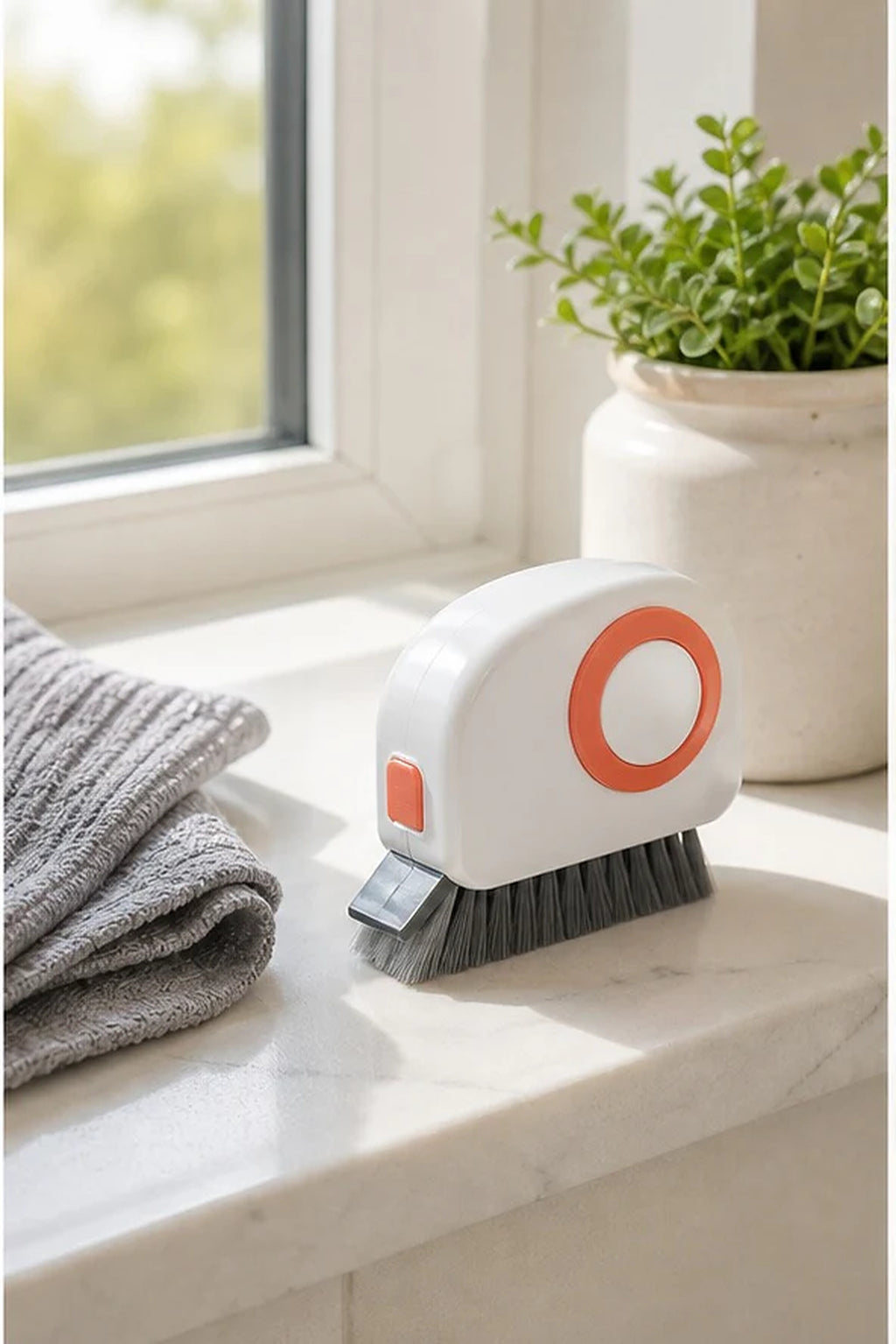 Cozy Haven White Window Track Cleaning Brush lifestyle image 2