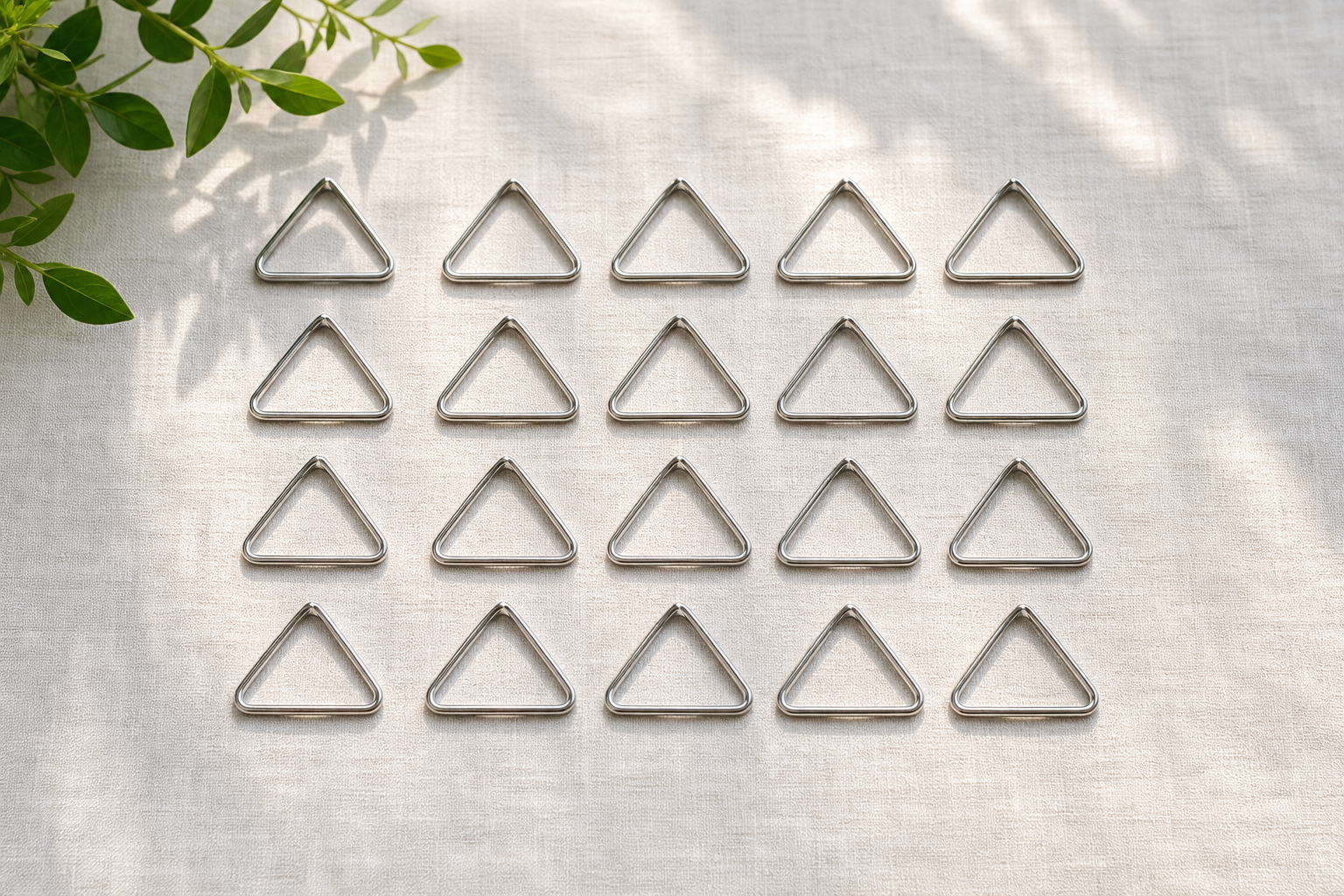 Cozy Haven Stainless Steel Tablecloth Clips - 20 Piece Set exact-count lifestyle image