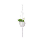 Cozy Haven Boho Macrame Hanging Planter - Style 9 - Compact Macrame Hanger