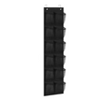 Cozy Haven Closet Over Door Hanging Organizer - Black / 12 Pockets