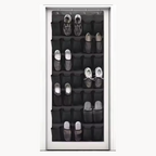 Cozy Haven Closet Over Door Hanging Organizer - Black / 35 Pockets