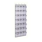 Cozy Haven Closet Over Door Hanging Organizer - White / 28 Pockets