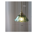 Cozy Haven Flower Stained Glass Light Collection - Style G
