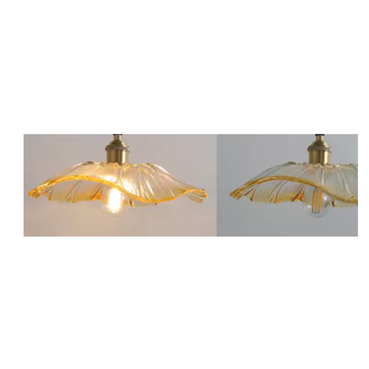 Cozy Haven Flower Stained Glass Light Collection - Style L