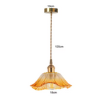 Cozy Haven Flower Stained Glass Light Collection - Style M