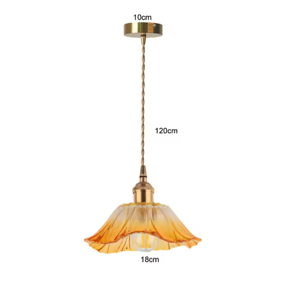 Cozy Haven Flower Stained Glass Light Collection - Style M