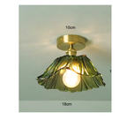 Cozy Haven Flower Stained Glass Light Collection - Style O