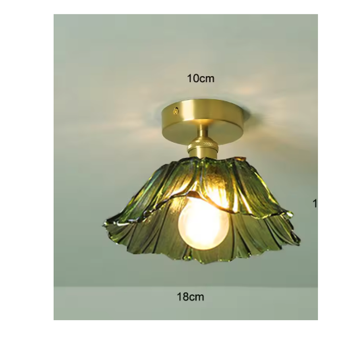 Cozy Haven Flower Stained Glass Light Collection - Style O