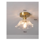 Cozy Haven Flower Stained Glass Light Collection - Style P