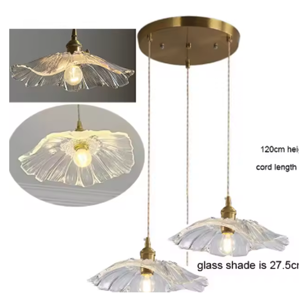 Cozy Haven Flower Stained Glass Light Collection - Style V