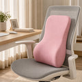 Cozy Haven Memory Foam Lumbar Support Cushion - Pink