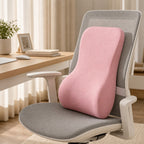 Cozy Haven Memory Foam Lumbar Support Cushion - Pink option