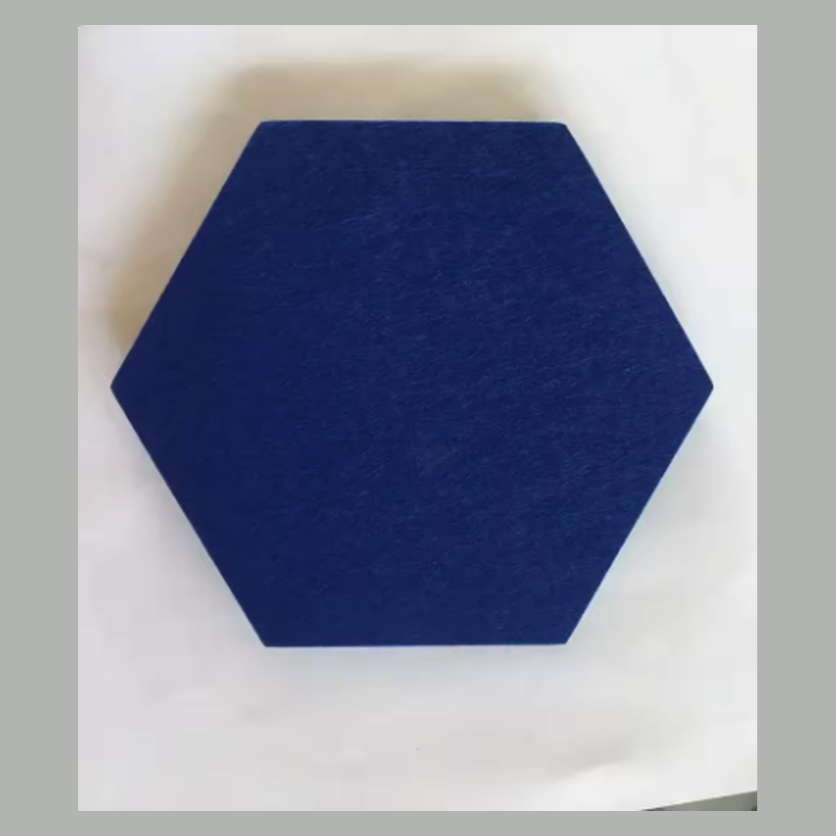 Cozy Haven 3D Geometric Hexagon Wall Stickers - Removable Felt Decorative Room Decor supplier exact visual Dark blue