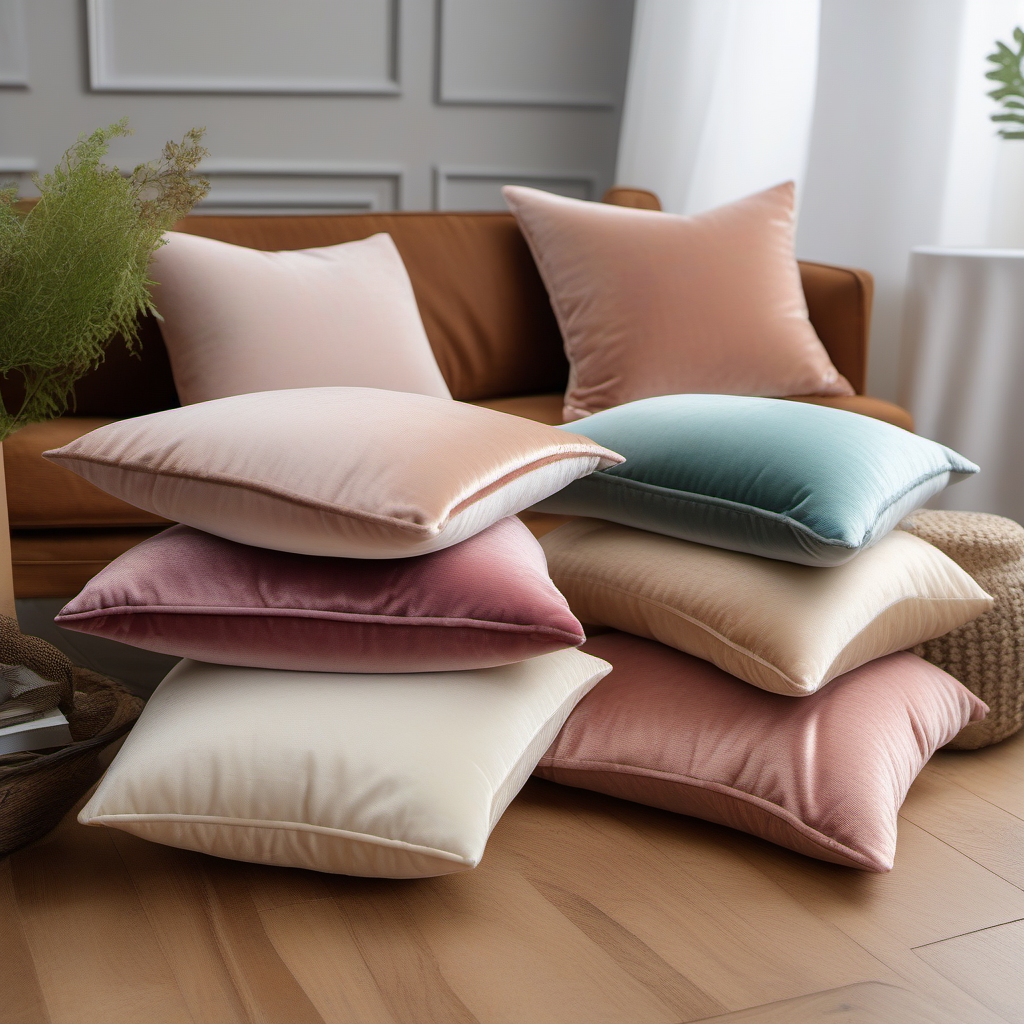 Cozy Haven Cozy Haven Velvet Throw Pillow Covers Set - 4 Pack Luxury Square Cushion Cases 18x18 Inch - Bedroom product image 2