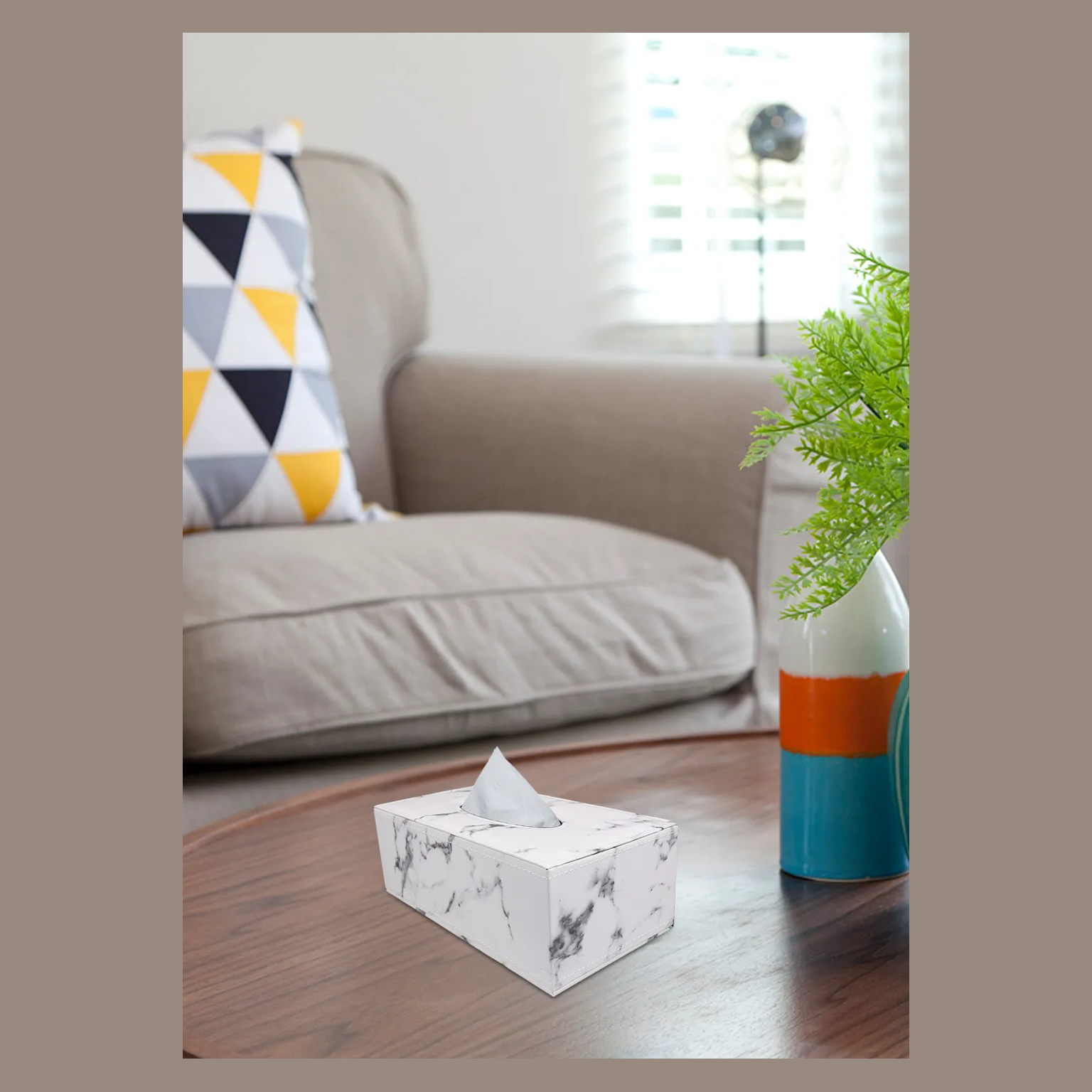 Cozy Haven Marble-Look Napkin Holder supplier reference Default