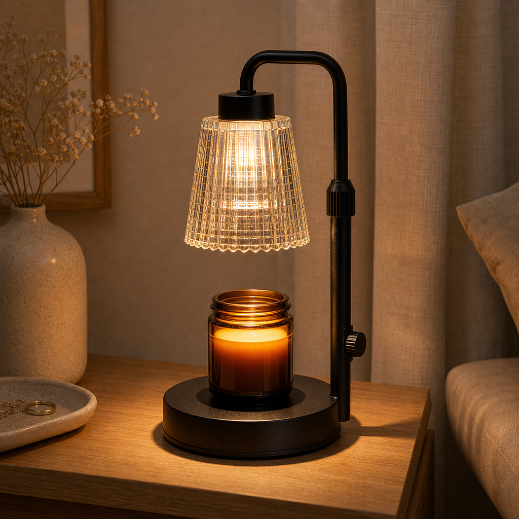 Cozy Haven Dimmable Candle Warmer Lamp lifestyle image 3