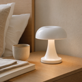 Cozy Haven Dimmable LED Mushroom Table Lamp lifestyle image 1 for White