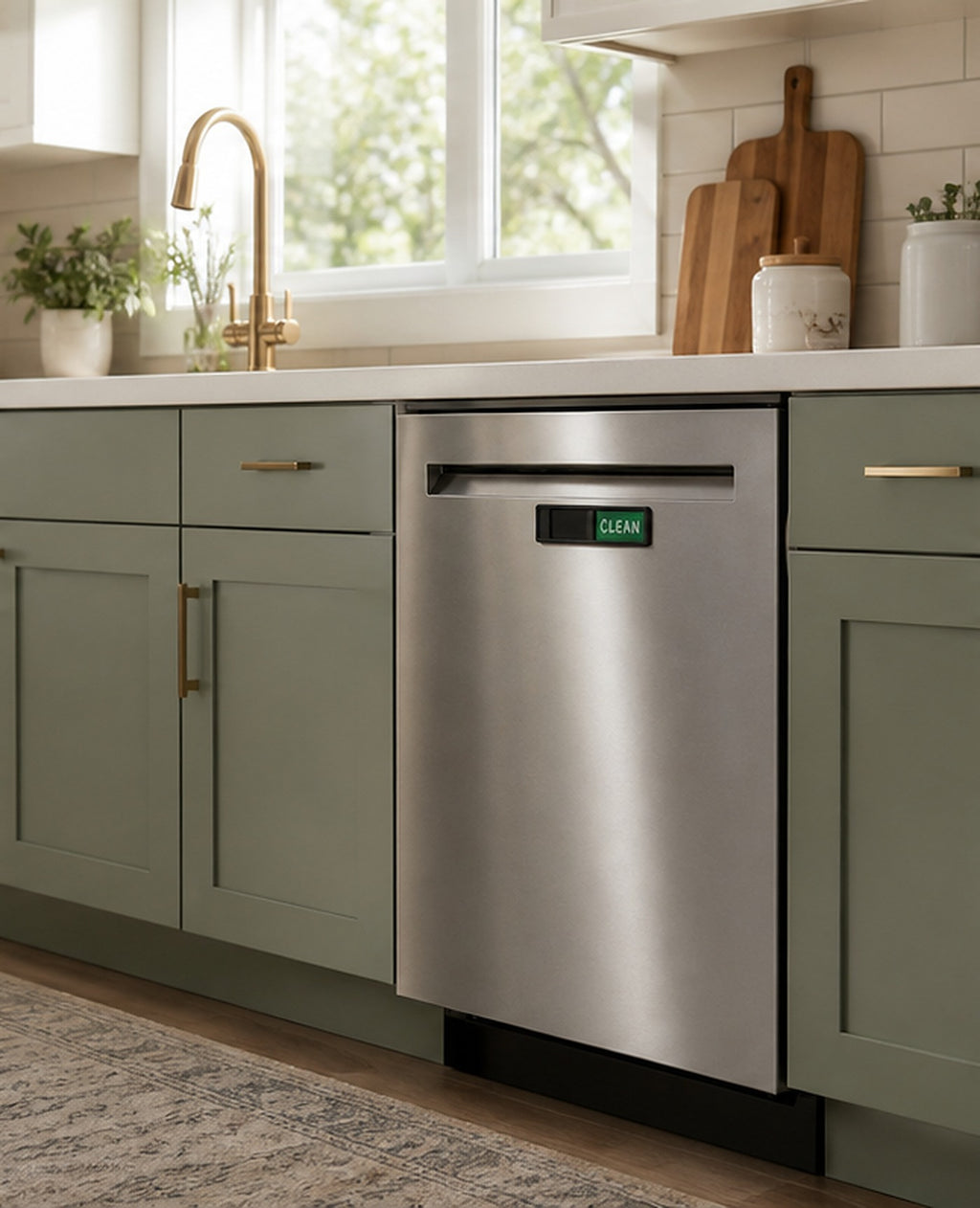 Cozy Haven Dishwasher Clean Dirty Magnet lifestyle image 2