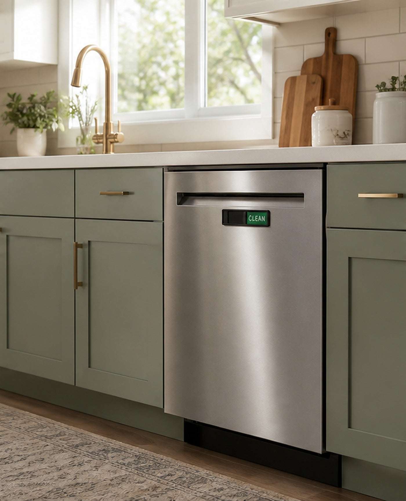 Cozy Haven Dishwasher Clean Dirty Magnet lifestyle image 2