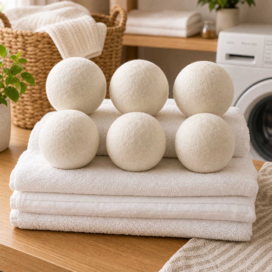 Natural Wool Dryer Balls