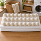 Cozy Haven Natural Wool Dryer Balls - 27 piece set lifestyle