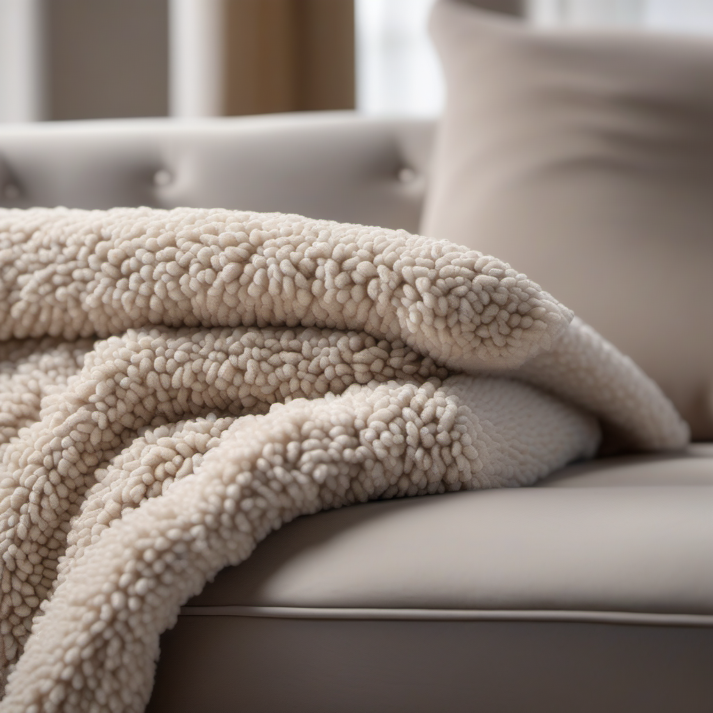 Cozy Haven Cozy Haven Sherpa Fleece Throw Blanket - Reversible Ultra Soft Couch Cover 50x60 Inch - Bedroom product image