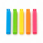 Cozy Haven Colorful Food Bag Clips - 5-piece 11 cm colorful food bag clip set