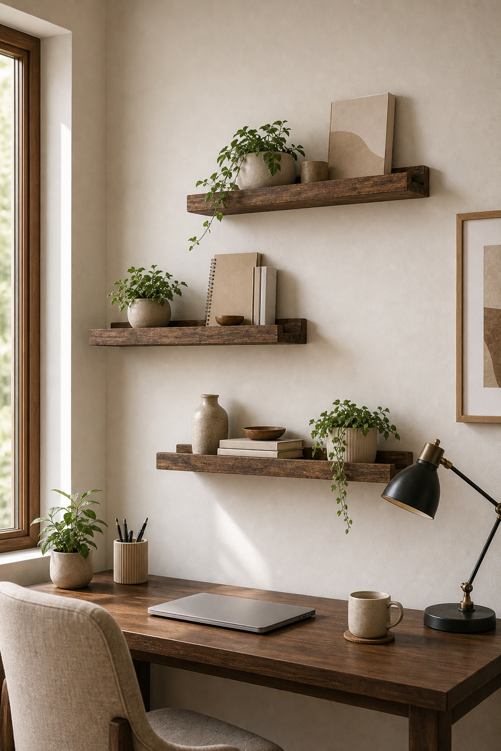Cozy Haven Floating Corner Shelves Set lifestyle image 5