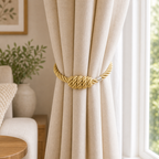 Cozy Haven Magnetic Curtain Tieback - 49 cm - Gold - 49 cm