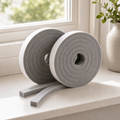 Cozy Haven Foam Window Seal Tape - grey 2-roll foam seal tape set