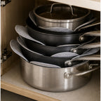 Cozy Haven Gray Pan Protector Pads styled kitchen view 2