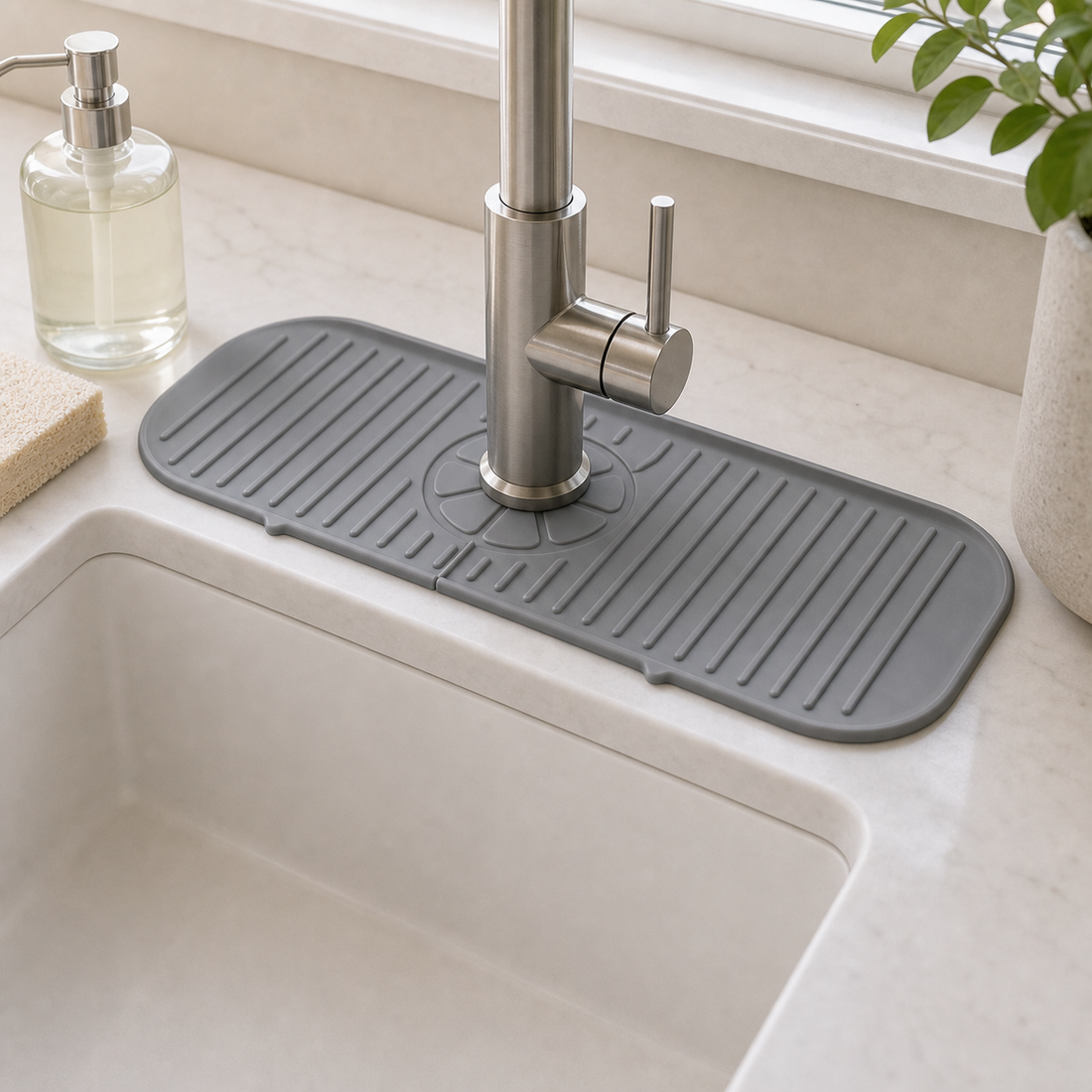 Cozy Haven Silicone Faucet Splash Mat